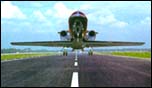 The take-off: Cochin airport opens on May 24, 1999. Click for a bigger image