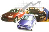 Car sales rise in April, May 1999