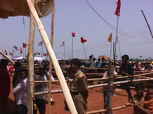 Heavy security amidst celebrations at the Haldia project