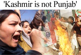 'Kashmir is not Punjab'