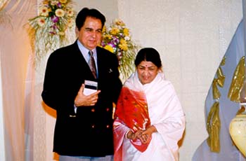 Dilip Kumar and Lata Mangeshkar