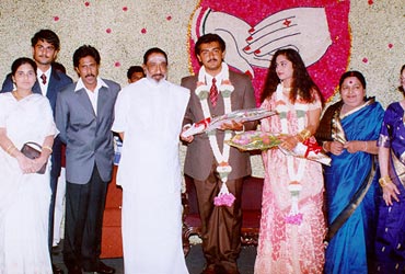 Sivaji Ganeshan at the reception