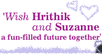 Wish Hrithik and Suzanne