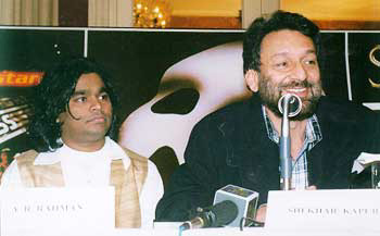 A R Rahman and Shekhar Kapur