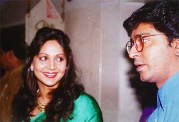 Rati Agnihotri with Raj Thackeray
