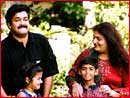 Mohanlal with family