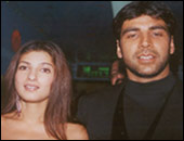Twinkle Khanna and Akshay Kumar