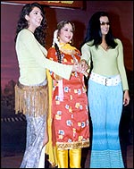 Yukta Mookhey, Manisha Koirala, Sweta Menon