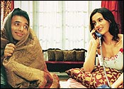 Uday Chopra and Sanjana in MYKSH