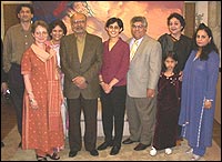 Shyam Benegal [fourth from left]
