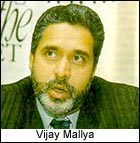 Vijay Mallya, the flamboyant chairman of the UB group