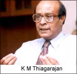 K M Thiagarajan, Chairman, Bank of Madura. Photographs: Sreeram Selvaraj