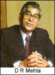 D R Mehta, SEBI Chairman