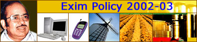 Exim Policy 2002-2003