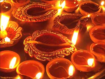 Diwali celebration.