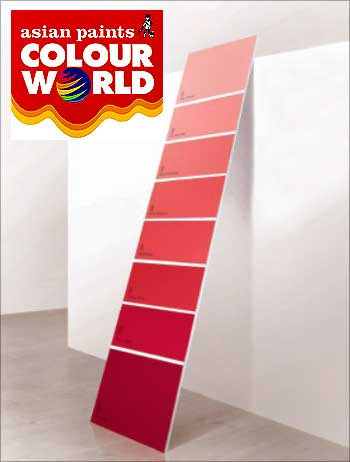 Asian Paints' colour chart