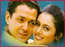 Bobby Deol and Rani Mukherjee in Badal