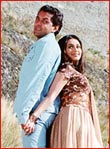 Bobby Deol and Rani Mukherjee in Badal