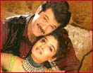 Anil Kapoor and Raveena Tandon in Bulandi