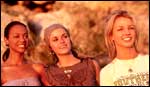 Britney Spears with her friends in Crossroads