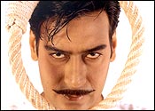 Ajay Devgan plays Bhagat Singh in Rajkumar Santoshi's The Legend of Bhagat Singh 