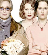 Meryl Streep, Julianne Moore, Nicole Kidman in The Hours
