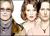 Meryl Streep, Julianne Moore, Nicole Kidman in The Hours