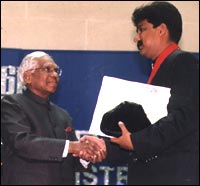 Desai awarded for his work in Dr Dadasaheb Ambedkar