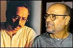 Sachin Khedekar and Shyam Benegal