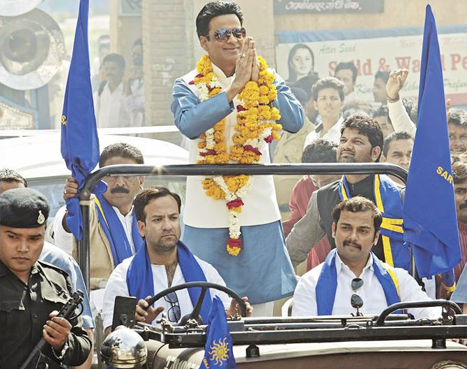 Manoj Bajpayee in Satyagraha