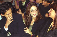 Suzanne Khan with mother Zarine Khan