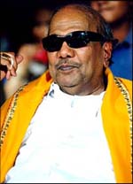 rediff.com: Karunanidhi, Stalin arrested