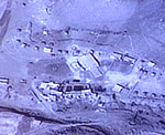 A satellite photo showing Al Qaeda's Garmabak Ghar camp before the strikes [Photo Credit: US Defence Department]