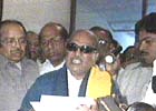Tamil Nadu Chief Minister M Karunanidhi