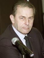 International Olympic Committee president Jacques Rogge