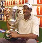 Atwal with the Malaysian trophy
