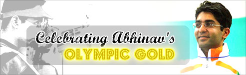 Celebrating Abhinav's Olympic gold