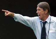 Paraguay coach Cesare Maldini