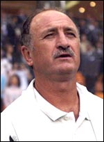 Brazil coach Luiz Felipe Scolari