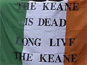 An Irish flag