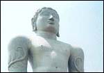 The statue of Bahubali at Sravanabelgola