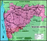 Map of Maharashtra