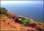 The view from Gopalgarh of the ocean
