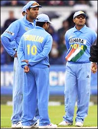 The Indian players