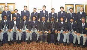 The Indian team