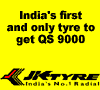 India's first and only tyre to get QS 9000