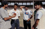 Wasim Akram, Waqar Younis and Aqib Javed