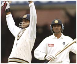 Ganguly and Dravid breakthrough