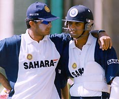 Ganguly and Dravid