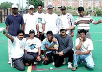 The victorious Dunwoody team